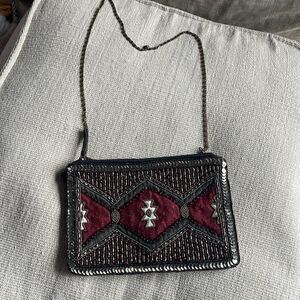 Gorgeous beaded Southwest Steve Madden bag.  No stains!
